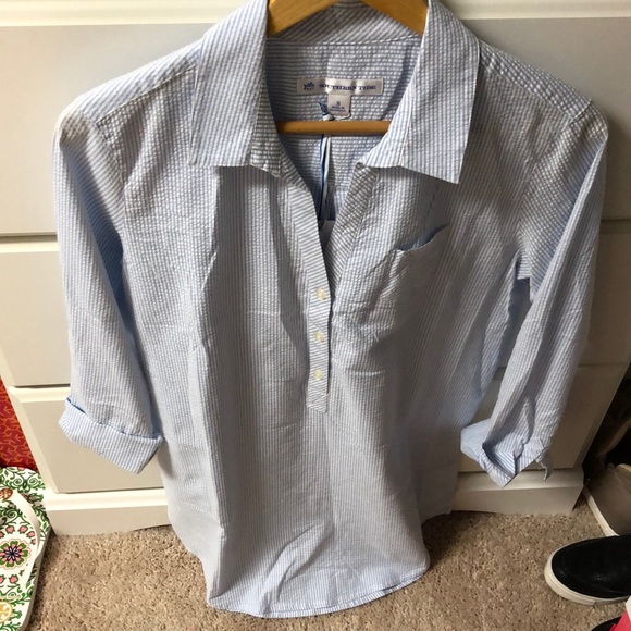 Southern Tide Seersucker Tunic - NWT - Picture 2 of 4